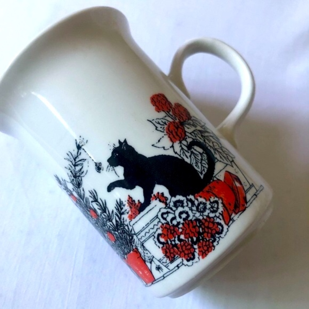 Churchill Black Kitties Coffee/Tea mug OS